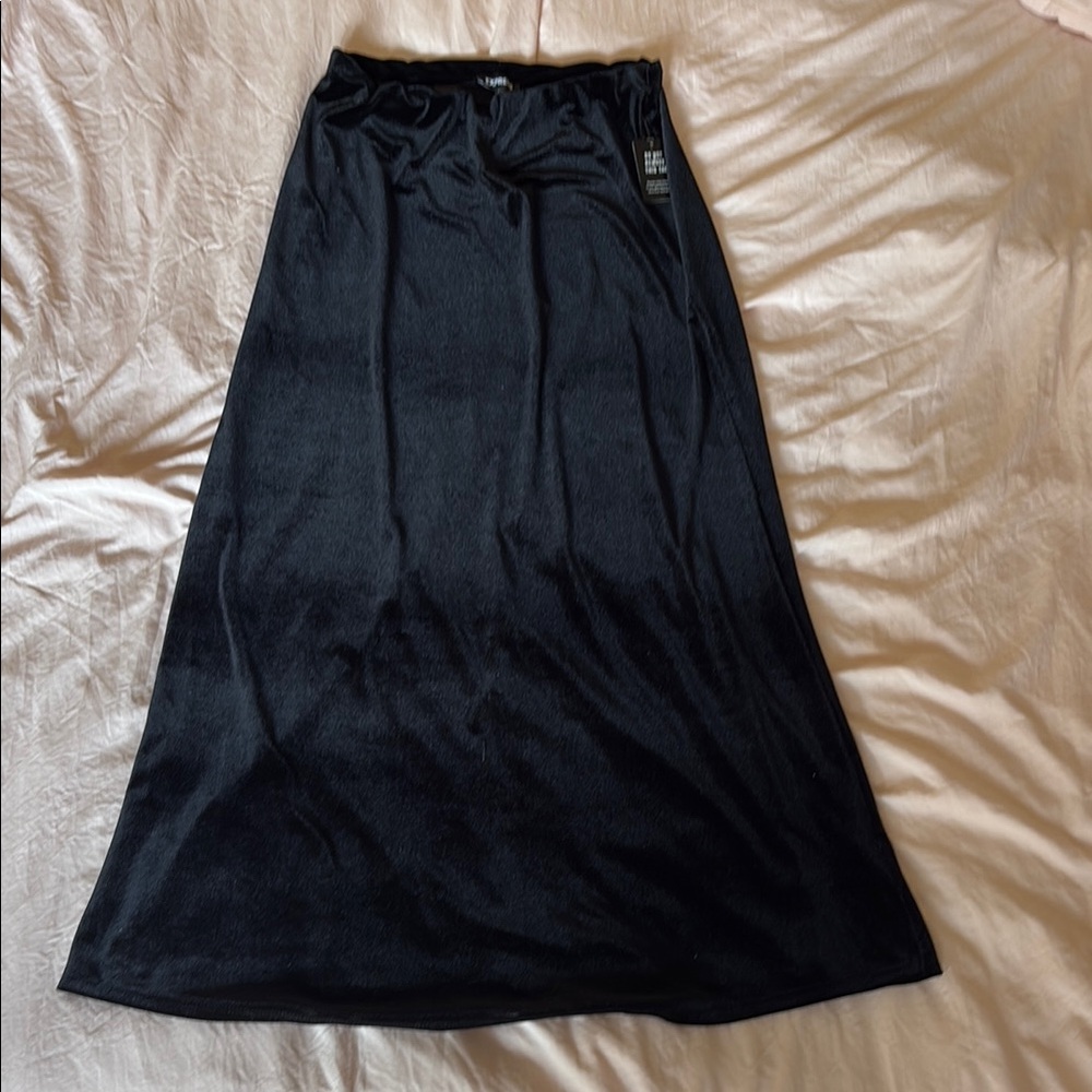 Express Black A-Line Maxi Skirt for Casual Wear